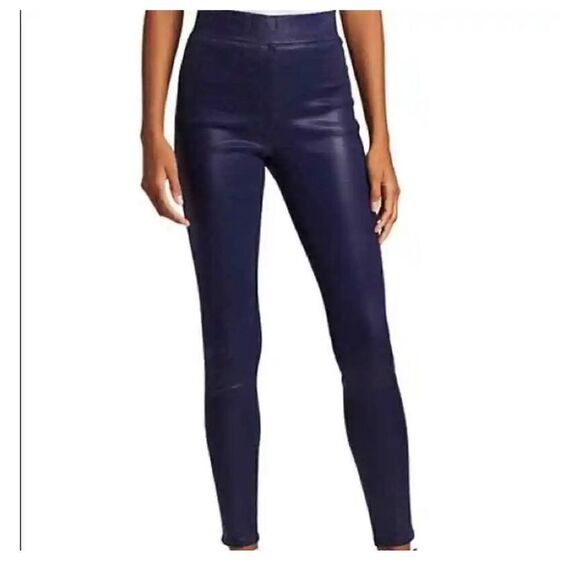 NWOT L’AGENCE Rochelle High Rise Coated Skinny Jeans/Leggings - Picture 1 of 6